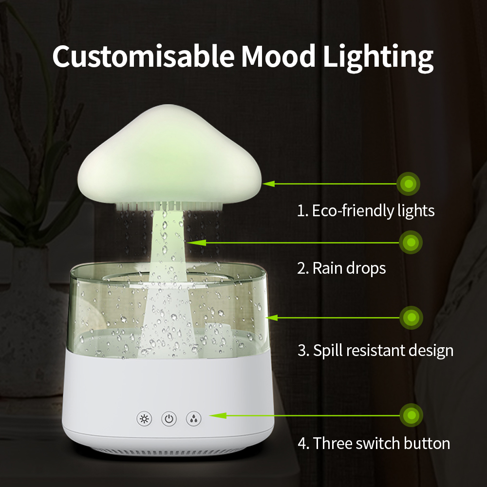 Saddecor™ Rain Humidifier Mushroom