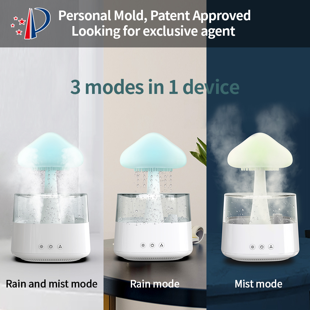 Saddecor™ Rain Humidifier Mushroom